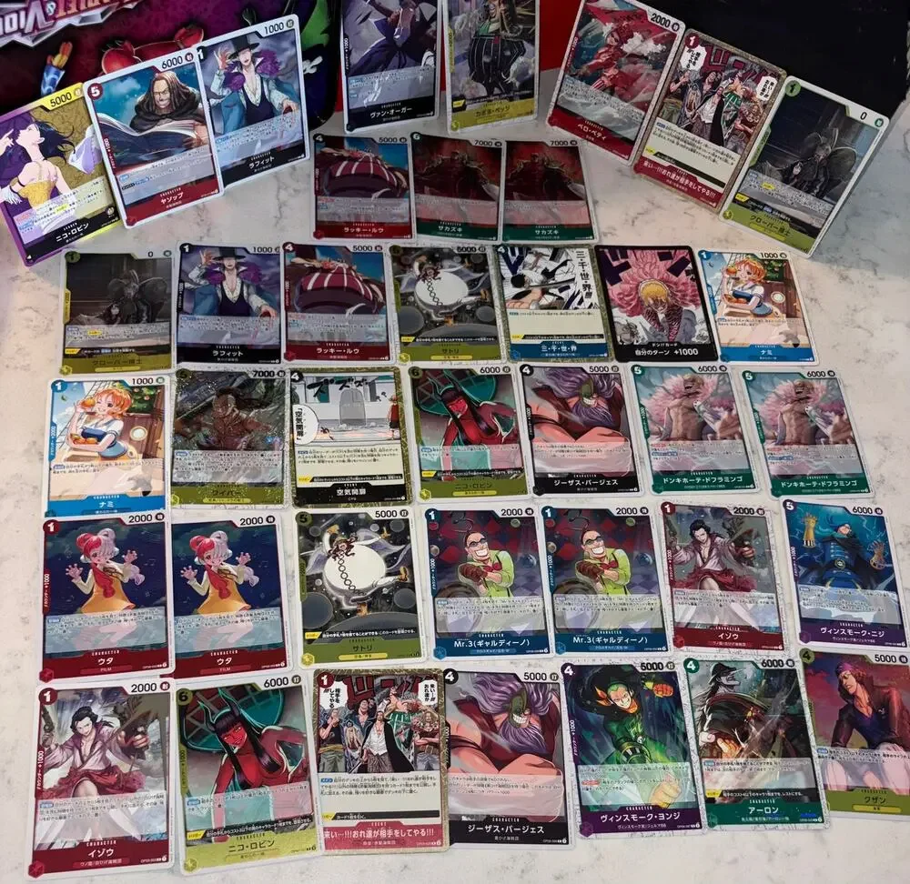 39 One Piece Japanese RARE Foil Lot! Rares, Holos !NOT BULK!